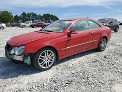 Mercedes-Benz salvage cars for sale: 2009 Mercedes-Benz CLK 350