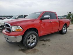 Salvage cars for sale from Copart Grand Prairie, TX: 2010 Dodge RAM 1500