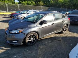 Salvage cars for sale from Copart Waldorf, MD: 2017 Ford Focus SEL