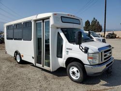 Salvage cars for sale from Copart Rancho Cucamonga, CA: 2014 Ford Econoline E350 Super Duty Cutaway Van