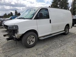 Salvage cars for sale from Copart Graham, WA: 2014 GMC Savana G2500