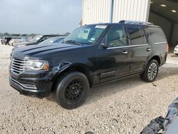 Salvage cars for sale from Copart San Antonio, TX: 2015 Lincoln Navigator