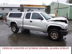 Salvage cars for sale from Copart Anchorage, AK: 2004 Dodge Dakota SXT