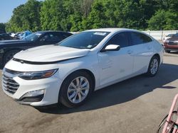 Chevrolet salvage cars for sale: 2020 Chevrolet Malibu LT