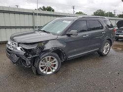 Vehiculos salvage en venta de Copart Shreveport, LA: 2018 Ford Explorer Limited