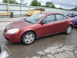 Pontiac salvage cars for sale: 2008 Pontiac G6 Value Leader