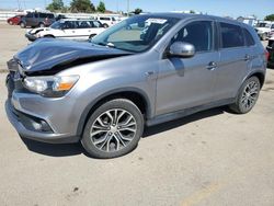 Mitsubishi Outlander salvage cars for sale: 2017 Mitsubishi Outlander Sport ES