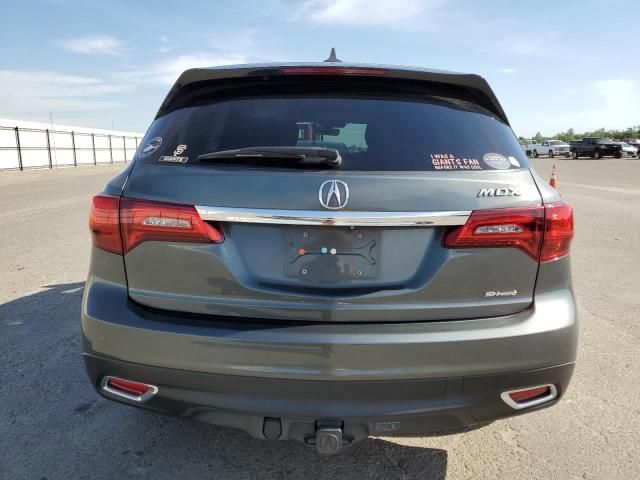 2016 Acura MDX Technology