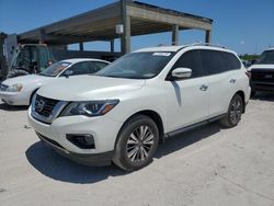 Salvage cars for sale from Copart West Palm Beach, FL: 2018 Nissan Pathfinder S