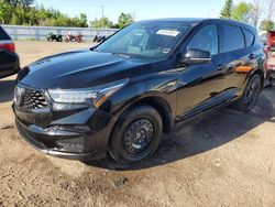 Salvage cars for sale from Copart Ontario Auction, ON: 2021 Acura RDX A-Spec