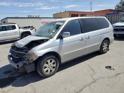 Honda salvage cars for sale: 2002 Honda Odyssey EXL