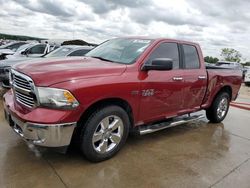 Salvage cars for sale from Copart Grand Prairie, TX: 2015 Dodge RAM 1500 SLT