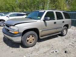 Vehiculos salvage en venta de Copart Candia, NH: 2002 Chevrolet Tahoe K1500
