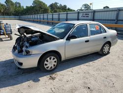 Vehiculos salvage en venta de Copart Fort Pierce, FL: 2002 Toyota Corolla CE