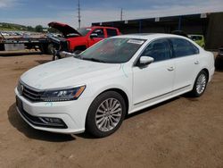 Salvage cars for sale from Copart Colorado Springs, CO: 2017 Volkswagen Passat SE