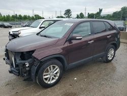 KIA salvage cars for sale: 2014 KIA Sorento LX