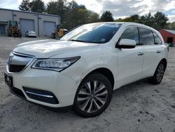 2016 Acura MDX Technology en venta en Mendon, MA