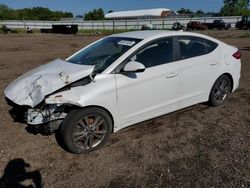 Salvage cars for sale from Copart Columbia Station, OH: 2018 Hyundai Elantra SEL