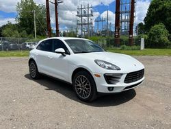 Porsche Macan S salvage cars for sale: 2015 Porsche Macan S