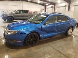 Vehiculos salvage en venta de Copart Avon, MN: 2011 Ford Fusion SE