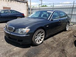 BMW salvage cars for sale: 2006 BMW 750 LI