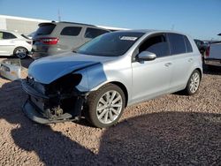 Volkswagen Golf salvage cars for sale: 2012 Volkswagen Golf