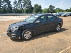 Salvage cars for sale from Copart Longview, TX: 2015 Chevrolet Cruze LS