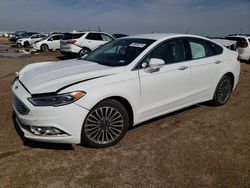 Vehiculos salvage en venta de Copart Amarillo, TX: 2017 Ford Fusion SE