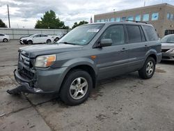 Honda salvage cars for sale: 2007 Honda Pilot EXL