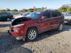 Jeep salvage cars for sale: 2018 Jeep Cherokee Latitude