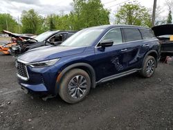 Salvage cars for sale from Copart Marlboro, NY: 2024 Infiniti QX60 Pure