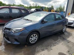 2015 Toyota Corolla L en venta en Duryea, PA