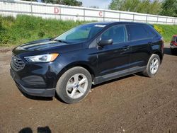 Salvage cars for sale from Copart Davison, MI: 2019 Ford Edge SE
