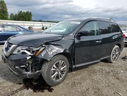 Vehiculos salvage en venta de Copart Arlington, WA: 2017 Nissan Pathfinder S