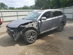 Mitsubishi salvage cars for sale: 2017 Mitsubishi Outlander SE