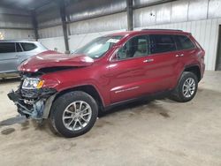 Jeep salvage cars for sale: 2015 Jeep Grand Cherokee Limited