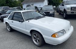 Salvage cars for sale from Copart Hillsborough, NJ: 1989 Ford Mustang LX