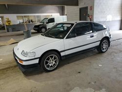 Honda salvage cars for sale: 1991 Honda Civic CRX