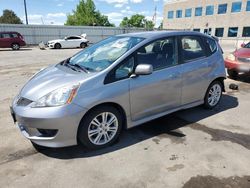 Honda fit Sport salvage cars for sale: 2010 Honda FIT Sport