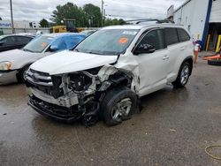 Toyota salvage cars for sale: 2018 Toyota Highlander Limited