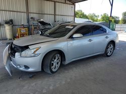 Salvage cars for sale from Copart Cartersville, GA: 2014 Nissan Maxima S