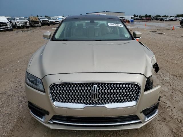 2017 Lincoln Continental Select