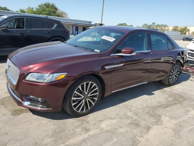 2017 Lincoln Continental Select