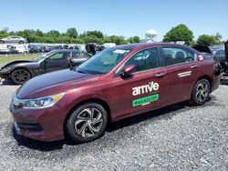 2016 Honda Accord LX en venta en Hillsborough, NJ