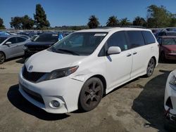 Toyota Sienna Sport salvage cars for sale: 2014 Toyota Sienna Sport