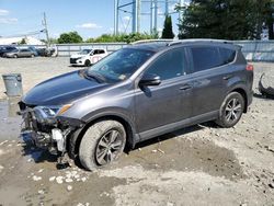 Toyota salvage cars for sale: 2017 Toyota Rav4 XLE