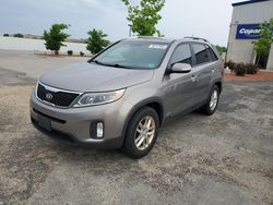 KIA Sorento lx salvage cars for sale: 2015 KIA Sorento LX