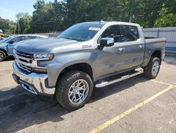 Chevrolet Silverado k1500 ltz salvage cars for sale: 2019 Chevrolet Silverado K1500 LTZ