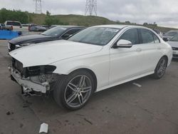 Mercedes-Benz e 300 4matic Vehiculos salvage en venta: 2017 Mercedes-Benz E 300 4matic