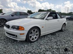Salvage cars for sale from Copart Mebane, NC: 2001 BMW 325 CI